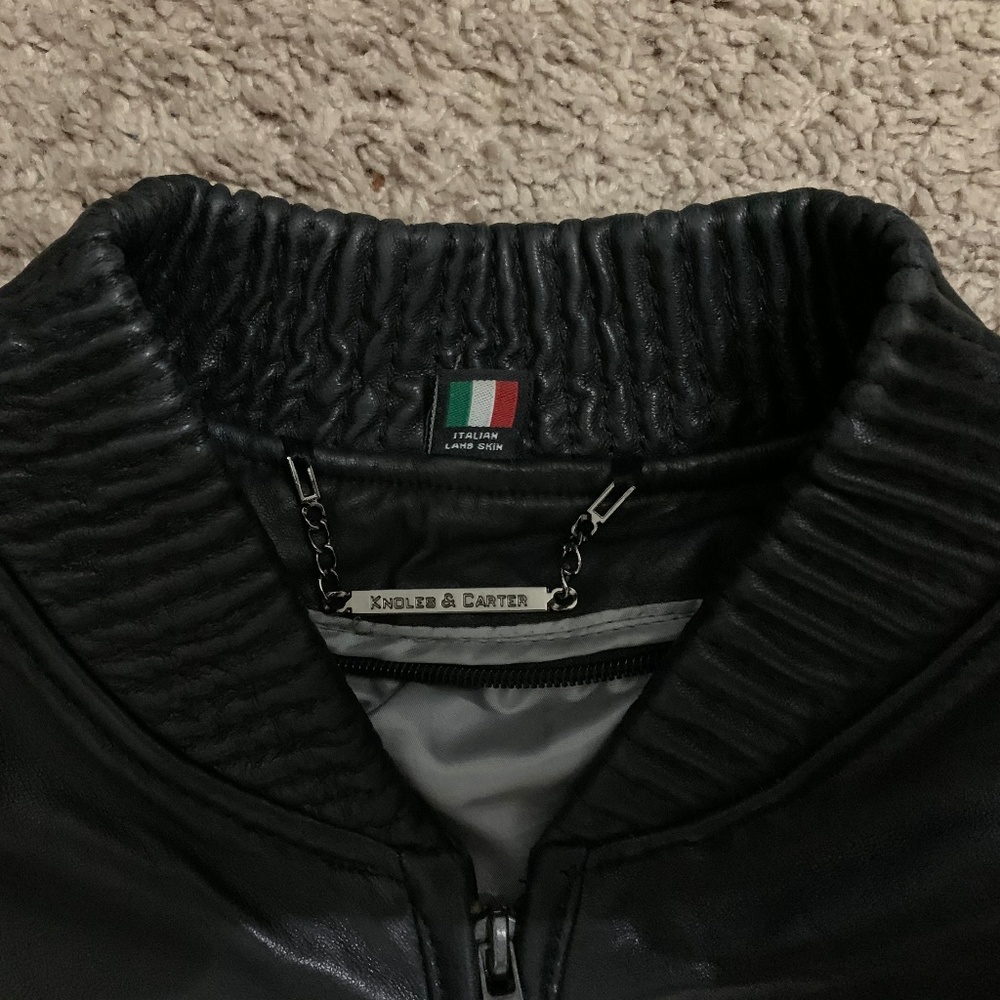 Knoles & Carter Lambskin Soft Leather Jacket 2XL - Picture 5 of 6